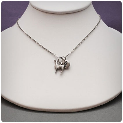 Best Friend Llama Charm Necklace
