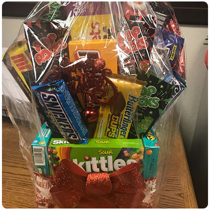 Candy Bouquet Gift Basket