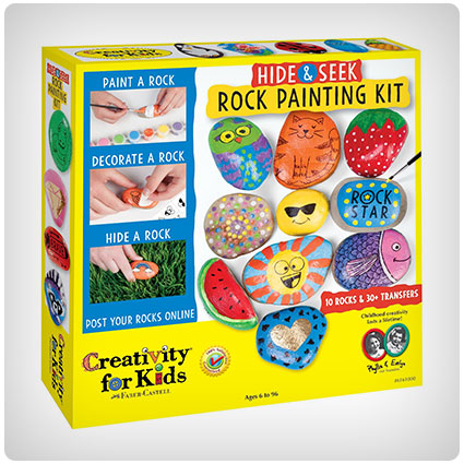 Creativity For Kids Hide and Seek Rock Painting Kit