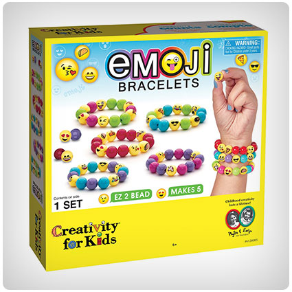 Creativity for Kids Emoji Bead Bracelet Craft Kit