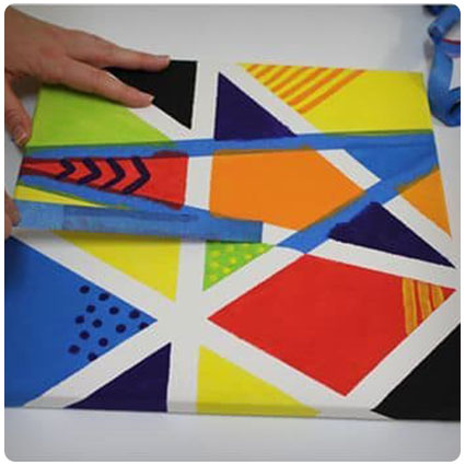 Diy Tape Painting Ideas