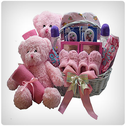 Double The Fun New Baby Gift Basket