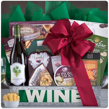 Edenbrook Chardonnay Wine Collection Gift Basket