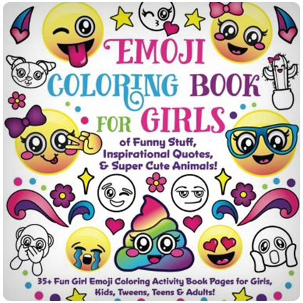 Emoji Coloring Book for Girls