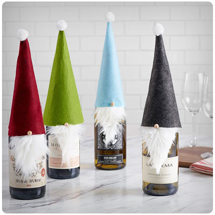 Gnome Wine Bottle Topper DIY Gift