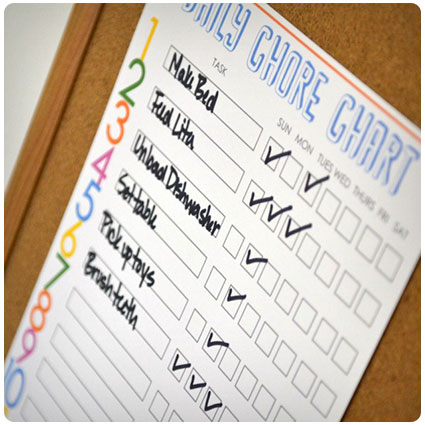 How To Create A Chore Chart That Works