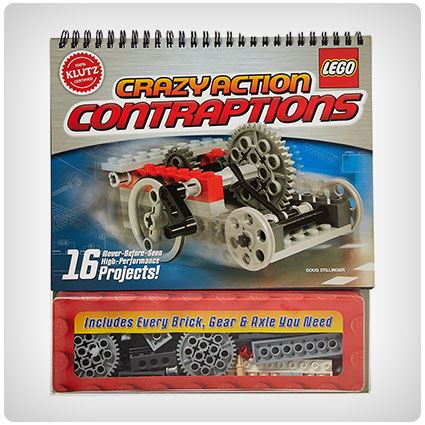 Klutz LEGO Crazy Action Contraptions Craft Kit