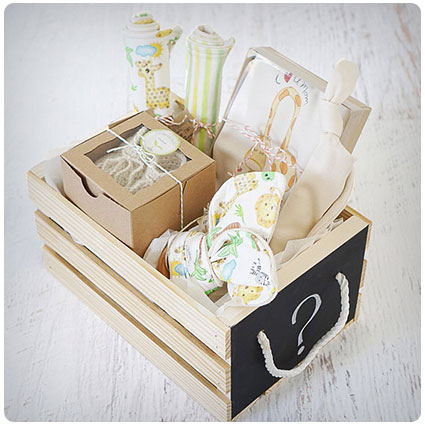 Organic Baby Gift Basket