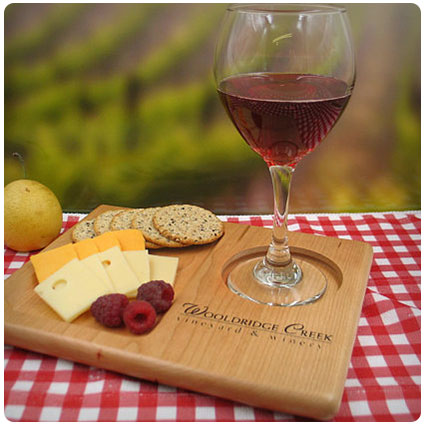 Personalized Wine Serving Tray