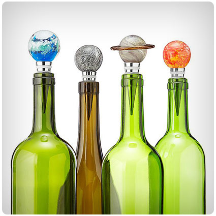 Solar System Glow-in-the-Dark Bottle Stoppers