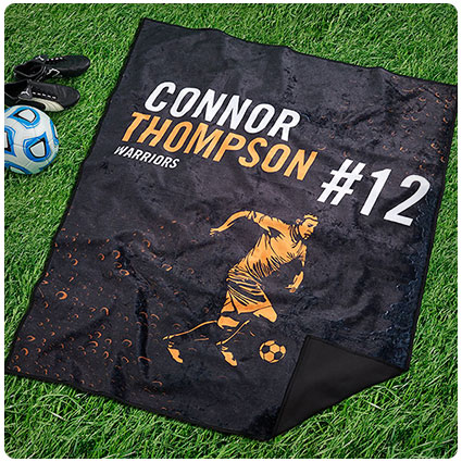 Sports Enthusiast Personalized Picnic Blanket