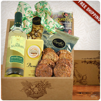 White Wine Party Gift Box