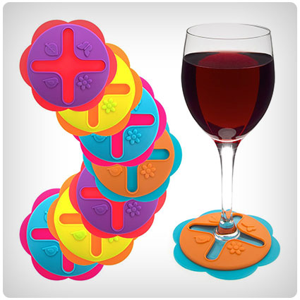 Wine Glass Drink Coasters