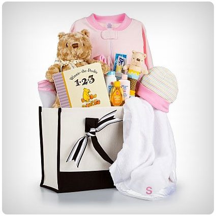 Winnie the Pooh Embroidered Baby Gift Set