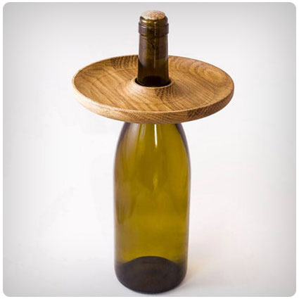 Wooden Plate For Wine and Snacks