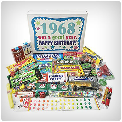 Woodstock Candy 1968 50th Birthday Gift Box