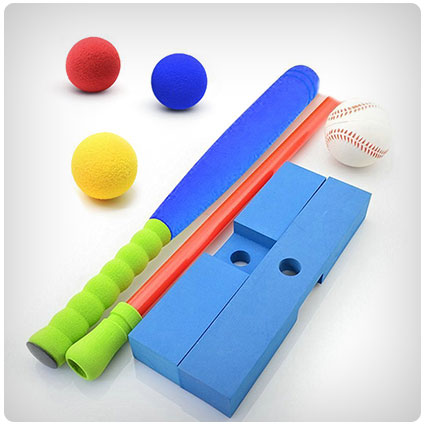 CeleMoon Kids Soft Foam Mini T-Ball Set