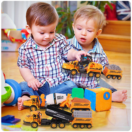 Construction Toy Vehicles Playset