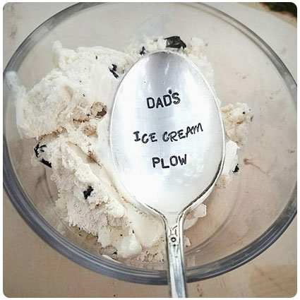 Dad's Ice Cream Plow Spoon