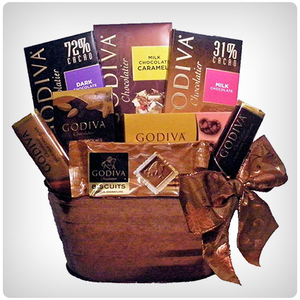 Delight Expressions Chocolate Delights Godiva Gift Basket