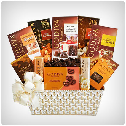 Deluxe Godiva Chocolate Gift Basket