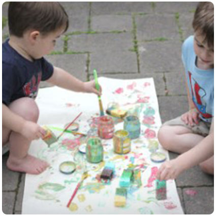 Diy Easy Homemade Finger Paint