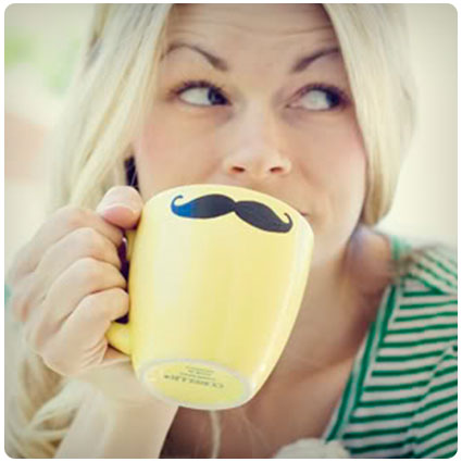 Diy Mustache Mug