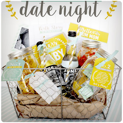 Diy New Parents  Cozy Night In Date Night Basket