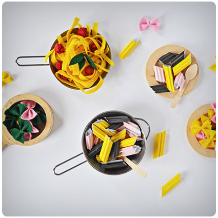 Diy Pasta Pretend Play Food