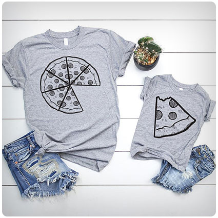 Father Son Pizza T-Shirt Set