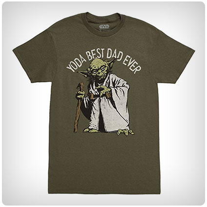 Fifth Sun Star Wars Yoda Best Dad Ever T-shirt