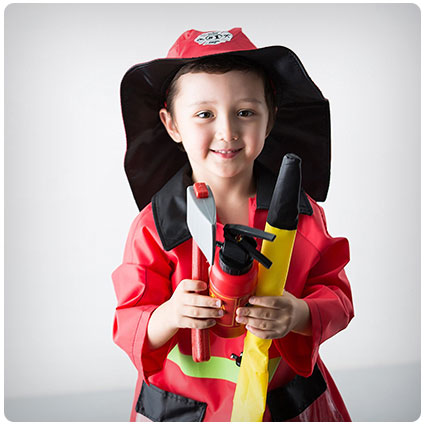 Fire Chief Role Play Costume