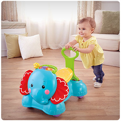 Fisher-Price 3-in-1 Bounce, Stride and Ride Elephant