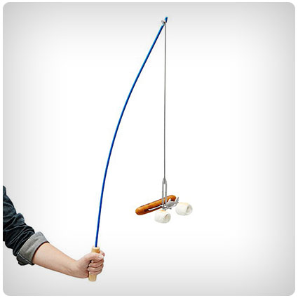 Fishing Pole Campfire Roaster