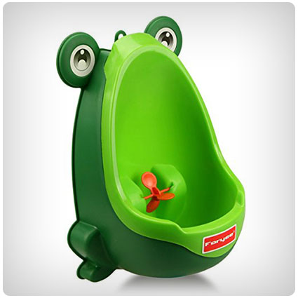 Foryee Cute Frog Potty Training Urinal for Boys