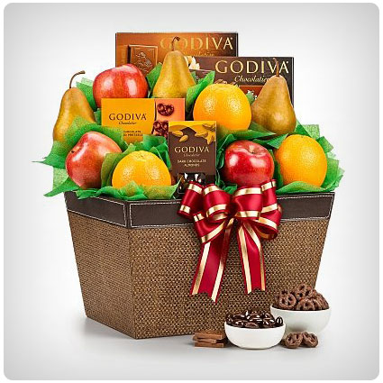 Fresh Fruit and Godiva Chocolates