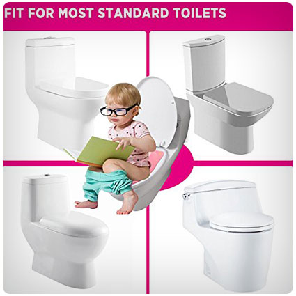 Gimars Portable Reusable Toilet Potty Seat Covers 