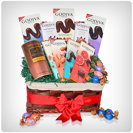 Godiva Occasional Chocolate and Hot Cocoa Gift Basket