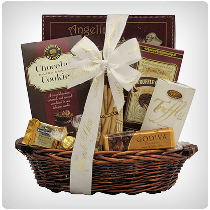 GreatArrivals Chocolate Delights Thank You Gift Basket