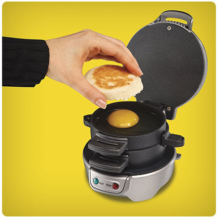 Hamilton Beach Breakfast Sandwich Maker with Timer