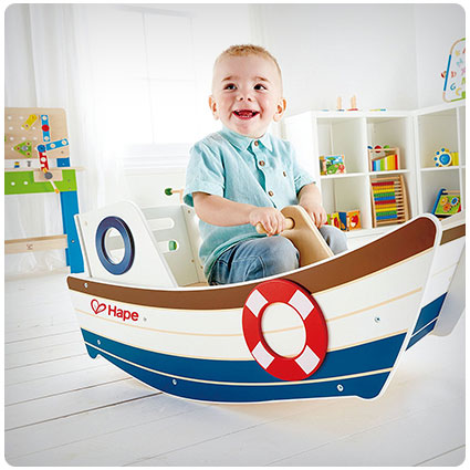 Hape High Seas Wooden Toddler Rocking Ride On