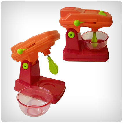 Kids Play Kitchen Set with Mixer & Toaster