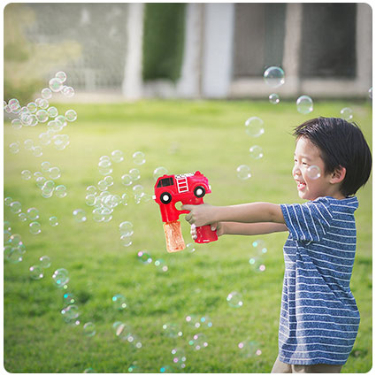 LilPals First Responder Truck/Car Bubble Gun Shooters