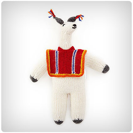 Llama With Poncho Plush