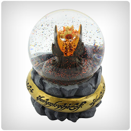 Lord of the Rings Eye of Sauron Snow Globe