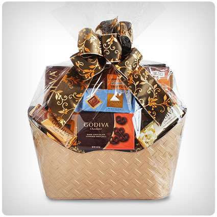 Majestic Godiva Chocolate Gift Basket