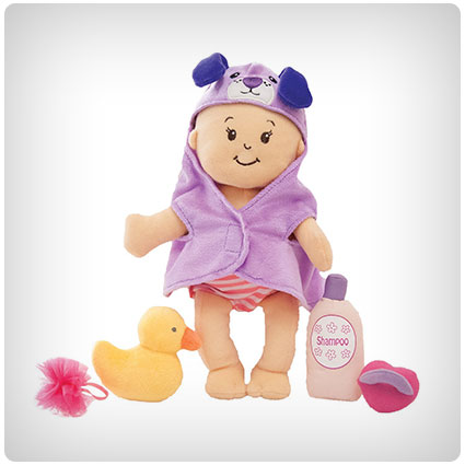 Manhattan Toy Wee Baby Stella Soft Baby Doll and Bathing Set