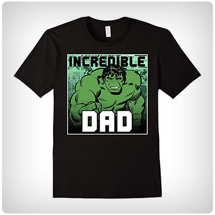 Marvel Hulk Father's Day Incredible Dad T-Shirt