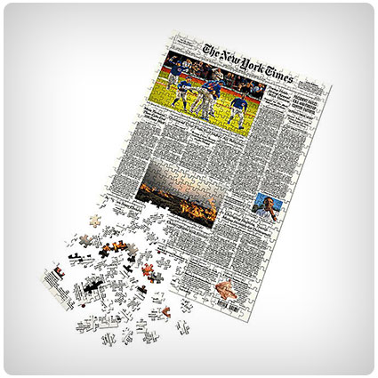 New York Times Custom Front Page Puzzle