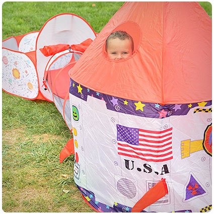 Playz Rocket Ship Astronaut Kids Play Tent